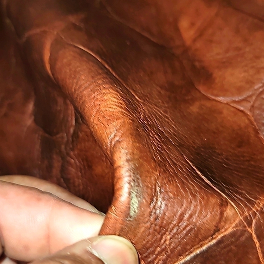 Dooney &‎ Bourke Tote Bag Womens Brown Croc Embossed Leather Shoulder Bag - Picture 8 of 11